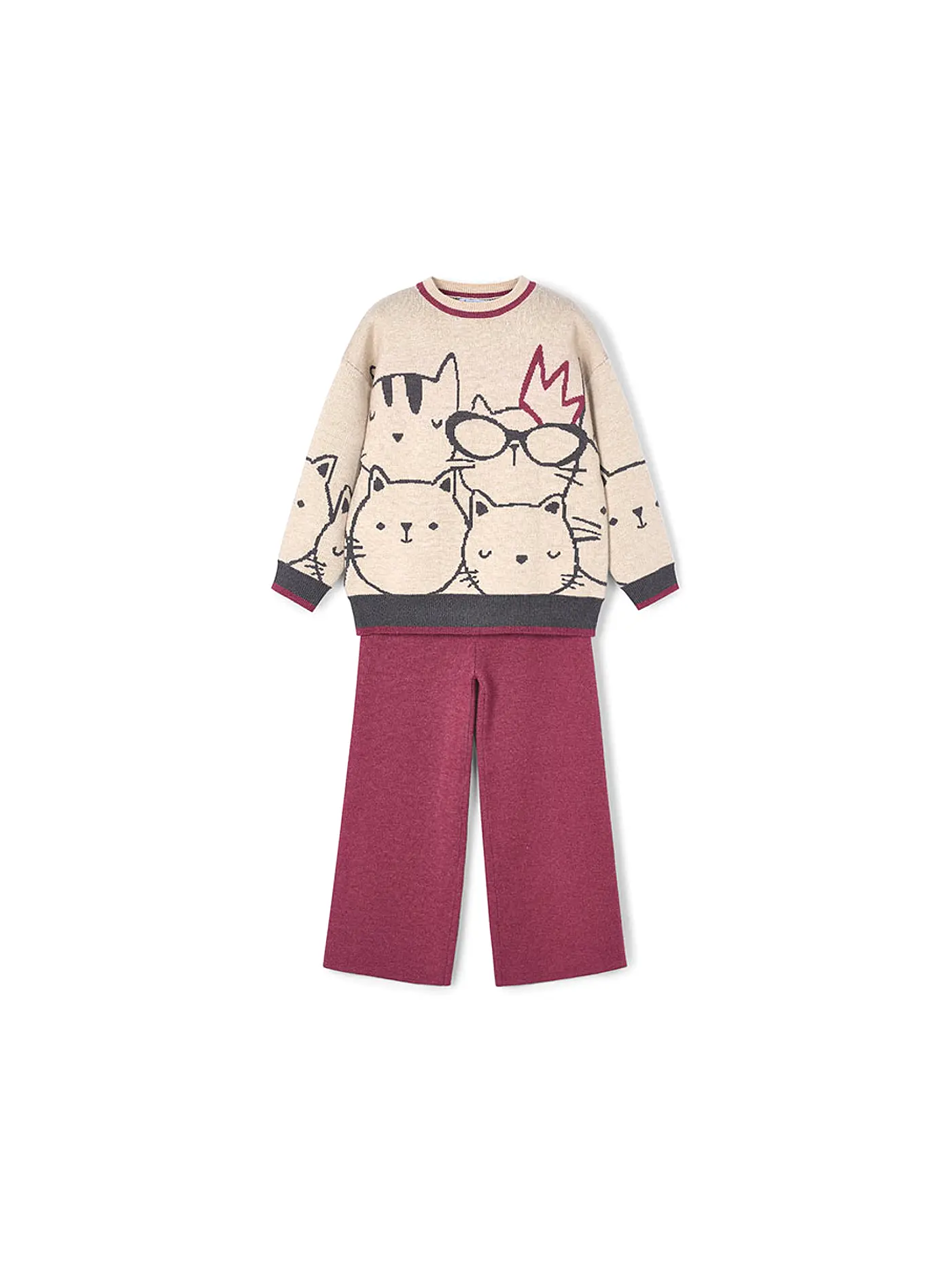 MAYORAL | Mädchen Set 2-teilig Pullover und Hose | 